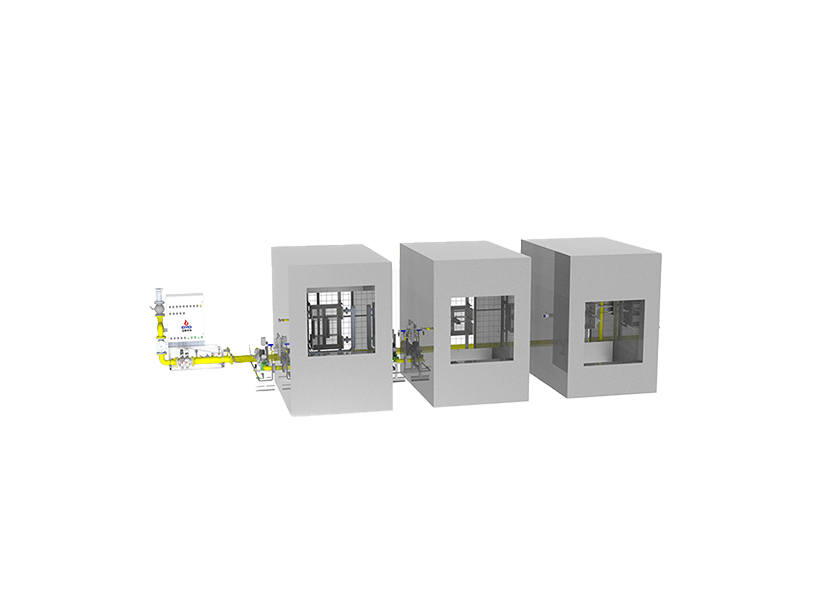 Linofire Series Industrial Gas Burner and Split Integrated Combustion System for Drying and Heating