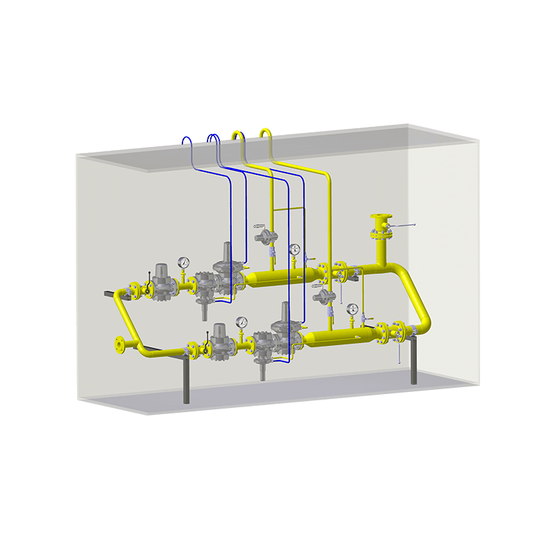 Customized Imported Gas Trains & Skids - Fuel Trains & Skids