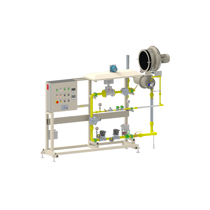 Tecflame-WB  Series Industrial Burner and Split Integrated Combustion System for Drying and Air Heating Furnaces