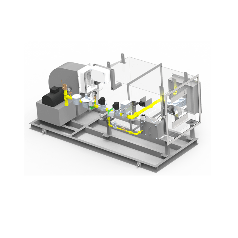 Customized Hot Air Heating System for Drying Processes