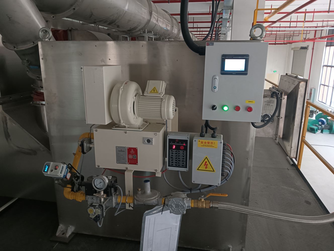 Duct Burner for Paint Curing Ovens