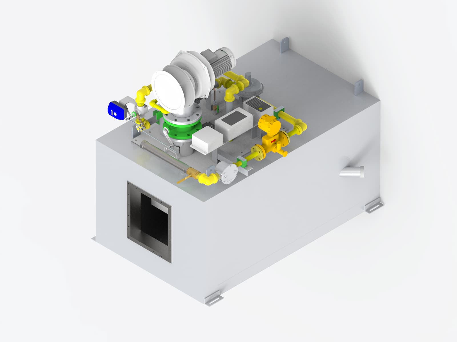 How Are Burners Used in Hot Air Generators?